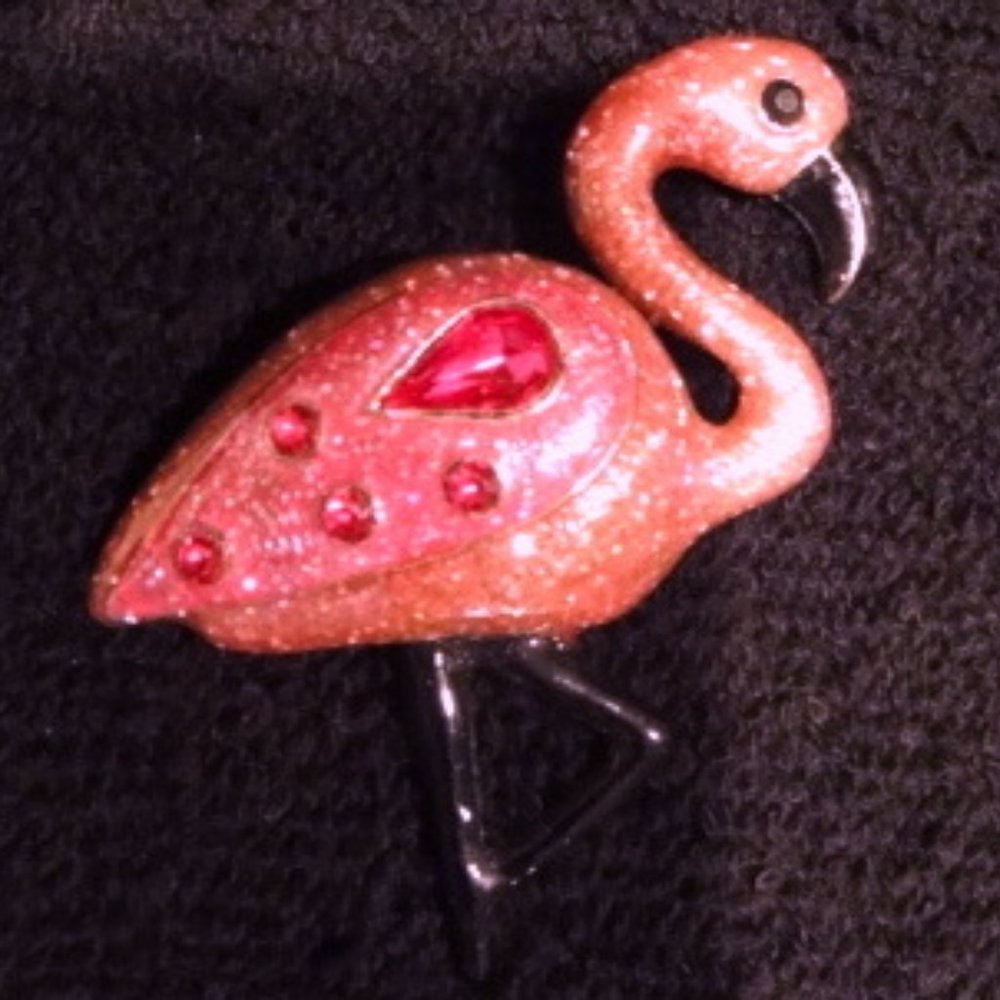 Pink Flamingo Pin